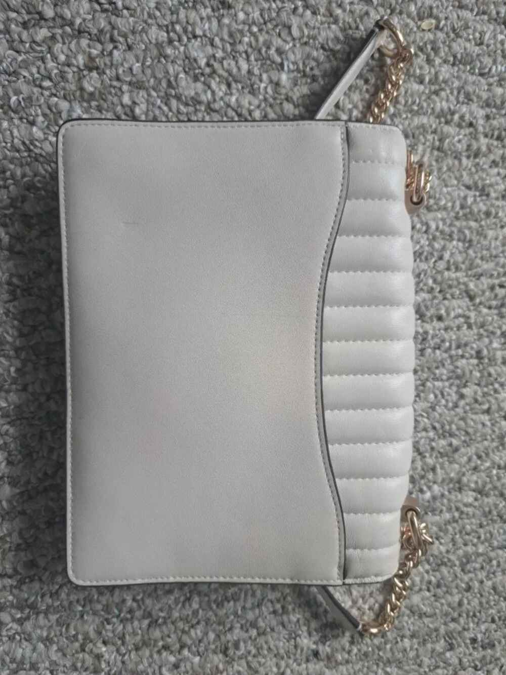 White Coach Klare Leather Crossbody Bag Women's